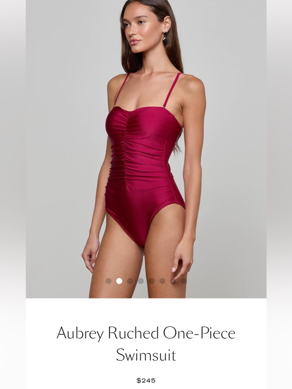 L'AGENCE Aubrey Ruched One - Piece